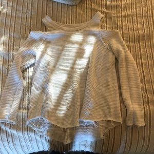 Free people cream sweater